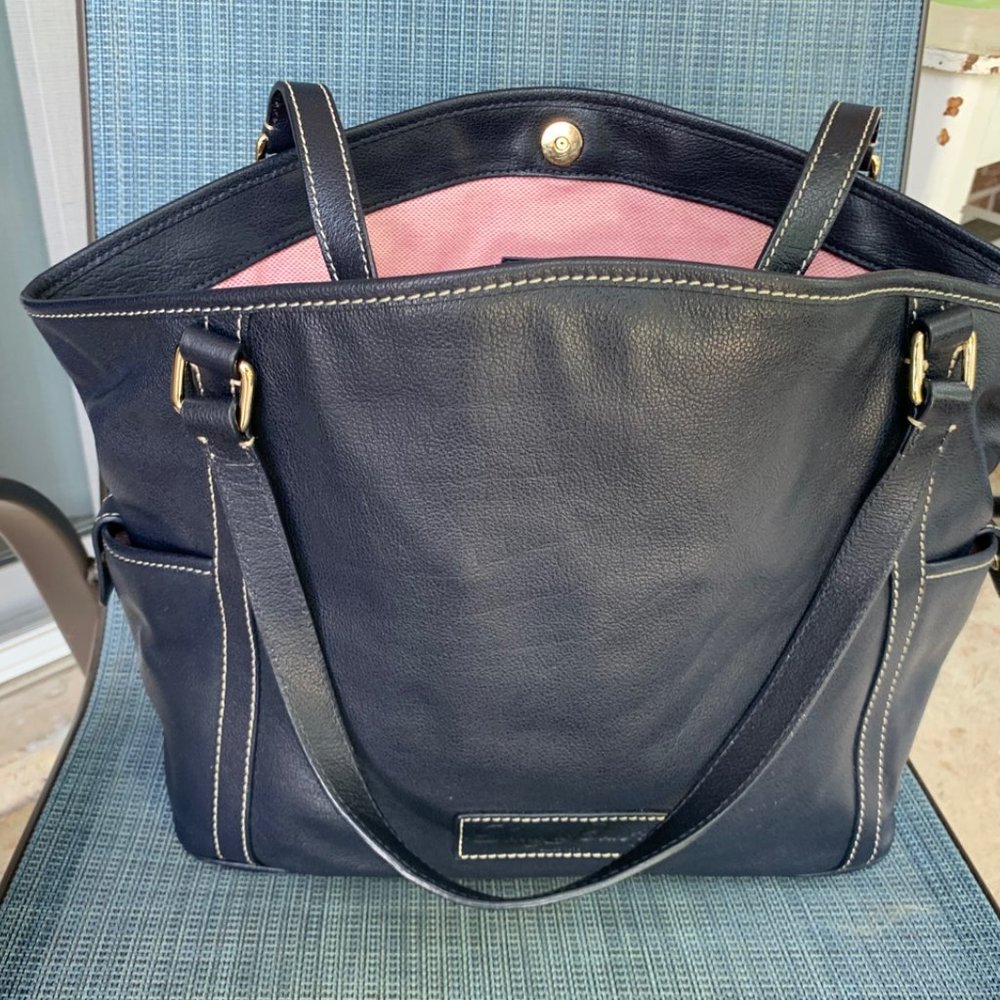 Dooney & Bourke Pebble Leather Satchel